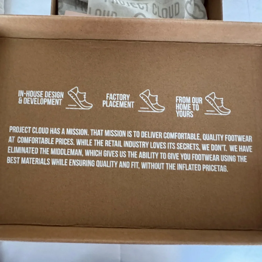 Project Cloud Suede Loafers 6.5 M, Nude… Worn onceToo big for me still new inbox - Picture 6 of 6